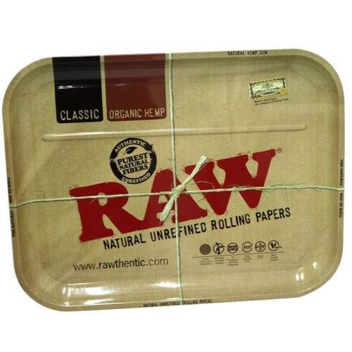 RAW Authentic Natural Rolling XXL Tray - (1 Count)-Rolling Trays and Accessories