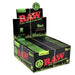 RAW Authentic Organic Hemp Black King Size Slim Rolling Papers (50 Count Per Display)-Papers and Cones