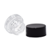 SAMPLE of 5 mL Glass Concentrate Container With Black or White Cap - Child Safe - (1 Count SAMPLE)-Concentrate Containers and Accessories