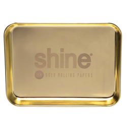Shine Gold Rolling Tray - (1,5 OR 10 Count)-Rolling Trays and Accessories