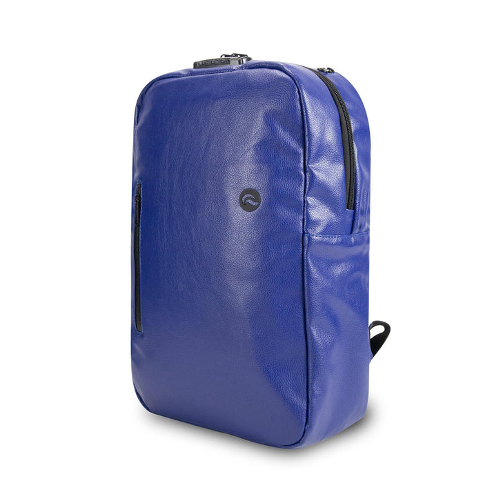 denim and leather backpack Elite
