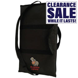 Sloppy Hippo Rectangular Padded Bag - Black- (1 Count)-Lock Boxes, Storage Cases & Transport Bags