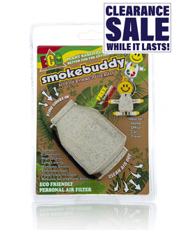 SmokeBuddy Original Eco Plant Based Personal Air Filter - Various Colors - (1CT OR 6CT)-Rolling Trays and Accessories