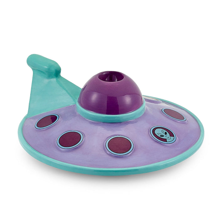 Spaceship Pipe - (1 Count)-Hand Glass, Rigs, & Bubblers