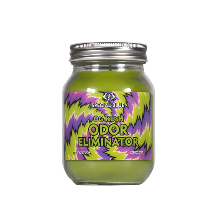 Special Blue Odor Eliminator Candle - Various Scents - ( Various Counts)-Air Fresheners & Candles