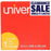 Universal UNV81236 1/2" x 36 Yards Clear Write-On Invisible Tape (1 Roll)-