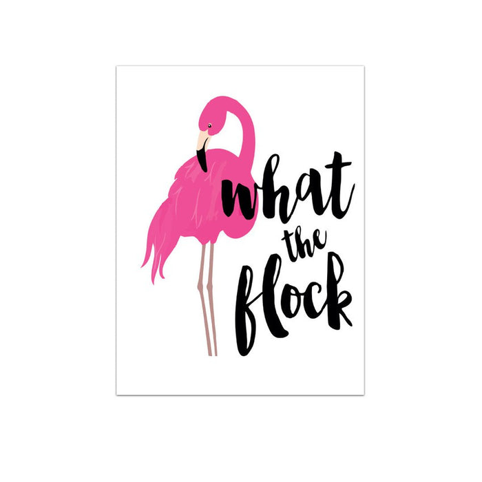 "What The Flock" Poster-Poster