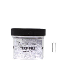 White Rhino Medium Size Terp Pill (100 Count)-Hand Glass, Rigs, & Bubblers