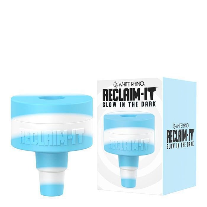 White Rhino Reclaim-It - Glow In The Dark - (35 Count Display)-Hand Glass, Rigs, & Bubblers