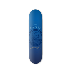 Zig-Zag Blue Skateboard - (1 Count)-Novelty, Hats & Clothing