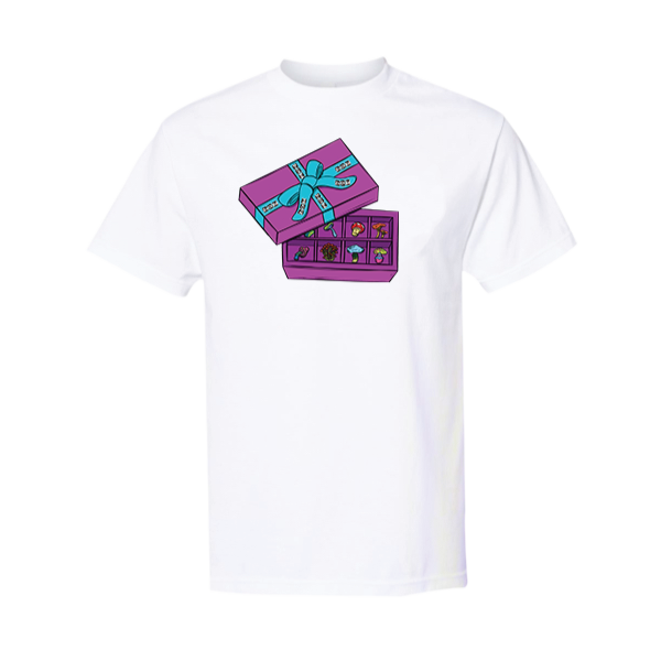 Zooted Brandz - Gift Box White T Shirt (1 Count, 3 Count OR 6 Count)-Novelty, Hats & Clothing