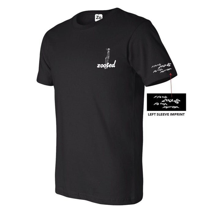 Zooted Brandz - Guy Black T Shirt - (1 Count, 3 Count OR 6 Count)-Novelty, Hats & Clothing