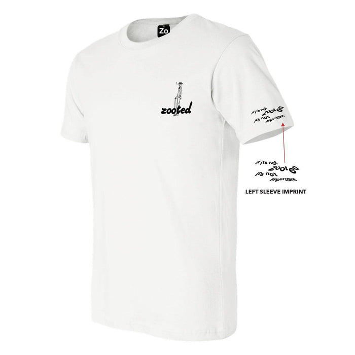 Zooted Brandz - Guy White T Shirt - (1, 3, or 6 Count)-Novelty, Hats & Clothing