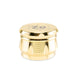 Zooted Brandz - Premium 4 Piece Grinder 63mm - Gold (1 Count, 5 Count, OR 10 Count)-Grinders