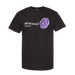 Zooted Brandz - Smiley Black T Shirt (1 Count, 3 Count OR 6 Count)-Novelty, Hats & Clothing