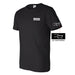 Zooted Logo Black T Shirt - (1, 3, or 6 Count)-Novelty, Hats & Clothing